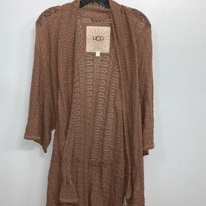 UGG Australia Brown Knit Cardigan